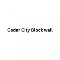 Cedar City Block Wall